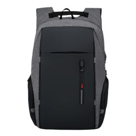 1pc Men's Anti-theft Bag Laptop Backpack; Large Capacity Business Bag For Travel; USB Charging Backpack 1pc Men's Anti-theft Bag Laptop Backpack; Large Capacity Business Bag For Travel; USB Charging Backpack